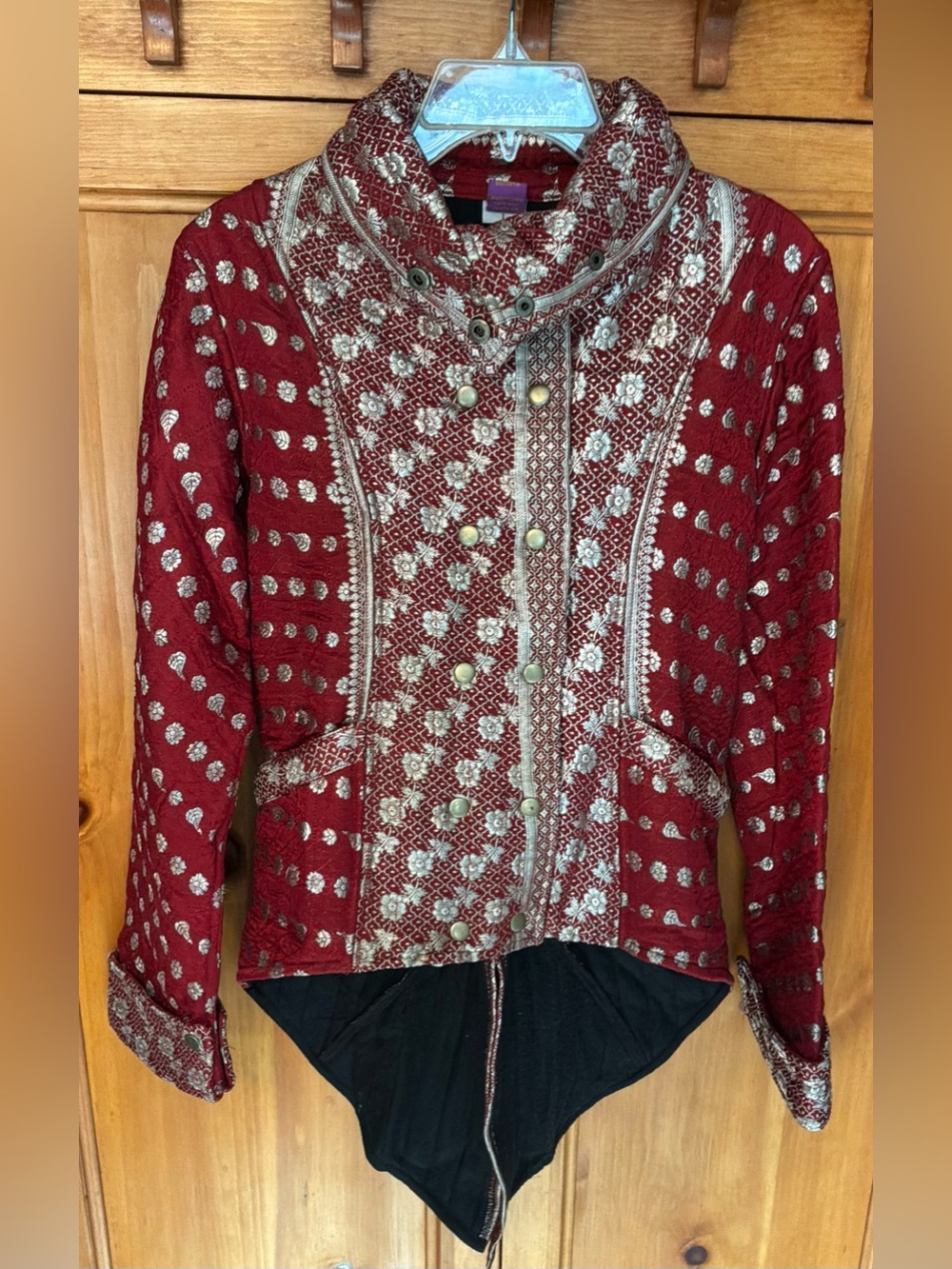 STEAMPUNK OR RENAISSANCE HEAVYWEIGHT HANDMADE JACKET TAILCOAT - NEVER WORN! NWOT
